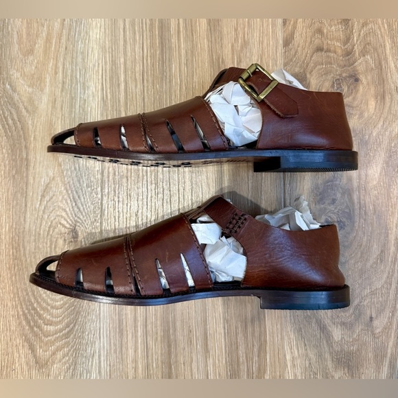 Tommy Bahama Leather Fisherman Sandals Brown – Men’s Size 11 LNC main image 5
